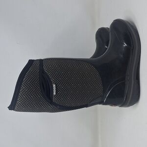 Bogs Plimsoll Herringbone tall waterproof boots SZ 6